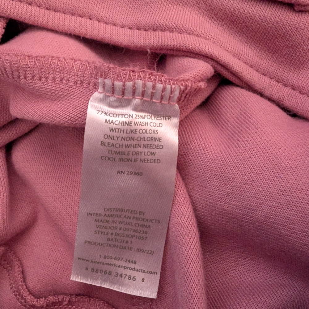 3 For $18 dip Dusty Pink Kids Overalls - Picture 8 of 8
